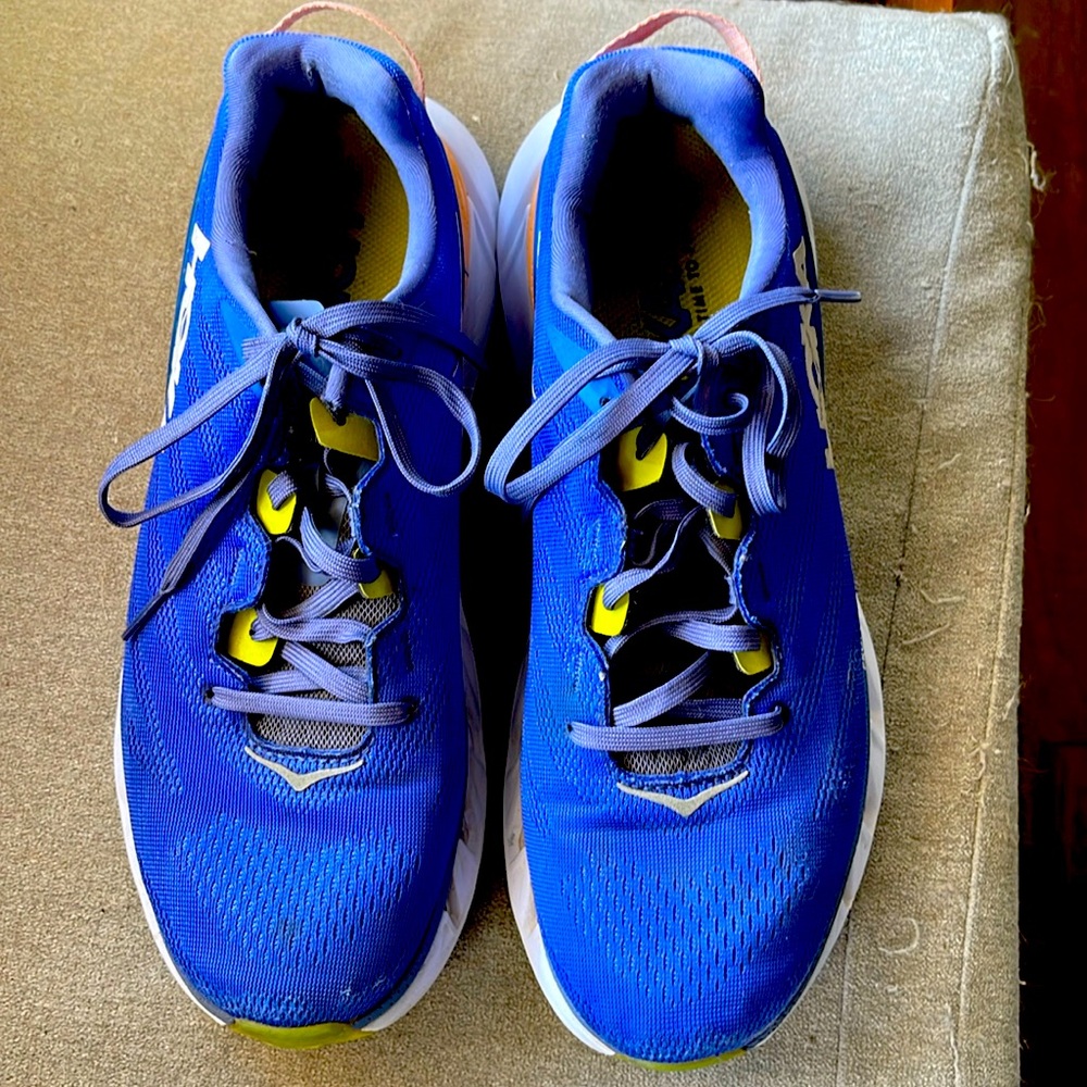 Hoka One One Blue Elevon 2 Running Shoes Womens Size 9